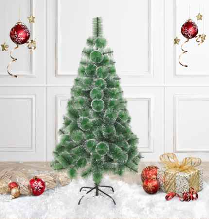 Τεχνητό χριστουγεννιάτικο δέντρο τύπου πεύκο χιόνι, χιόνι καλύπτονται άκρες, ρεαλιστικό πεύκο βελόνες